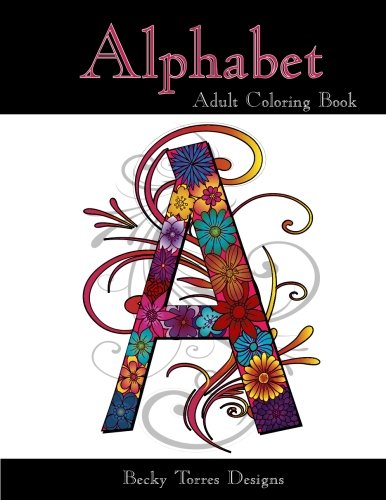 Download Alphabet Adult Coloring Book Buy Online In Kuwait At Desertcart Com Kw Productid 22353675