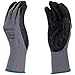 Amazon Basics Latex Coated Work Gloves, Nylon Liner Fiber, Grey, Size 8, M, 12-Pair
