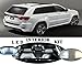 Jeep Grand Cherokee Xenon White LED Package Upgrade - Interior + License plate / Tag + Vanity / Sunvisor (15 pieces)