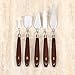 Teenitor 3D Print Removal Tools with Sturdy Wooden Handle, Tool Kit for 3D Printer Spatula Palette Knife Painting Enhanced Version Pack of 5