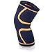 Compression Sleeve Support Brace for Best Performance in Sport, Workout, Tennis, Powerlifting, Tendonitis Prevention, Joint Pain and Arthritis Relief Recovery | Wear Anywhere | Single Wrap
