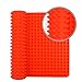 ZesGood Silicone Non-stick Healthy Cooking Baking Mat with an Extra Oil Brush , 15.8