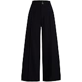 winkbay Women's Wide Leg Dress Pants Dressy Casual High Waisted Work Office Trousers