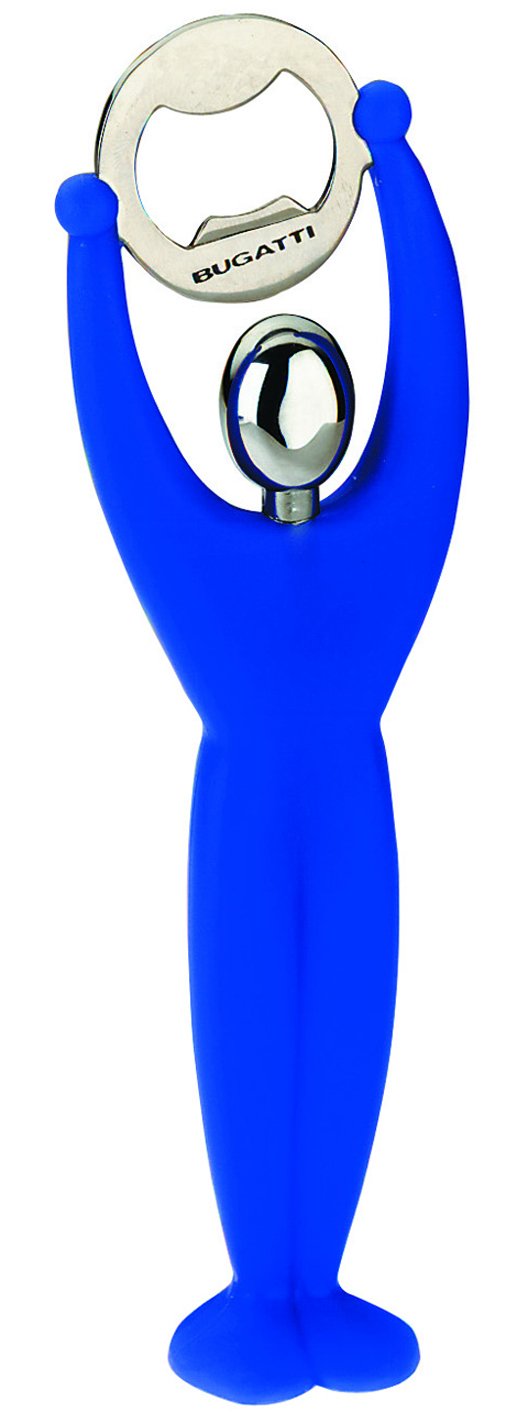 BUGATTI 32-7089C2U Gym Bottle Opener, Blue
