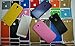 Black Matte SKINTZ Total Protection Skin Wrap Compatible with iPhone SE/iPhone 5s / iPhone 5