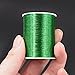 PHECDA PROFLY 20 Spools Assorted Colors Flash Tinsel Thread Fly Tying Materials (20 Random Colors (Large Spool))