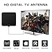 2018 NEWEST 50-80 Miles Long Range TV Antenna Amplified HD Digital TV Antenna Support 4K 1080p VHF UHF for Indoor with Detachable Powerful Ampliflier Signal Booster Strongest Reception 10ft Coax Cable