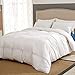 puredown All Season Comforter Twin Size Duvet Insert Year Round Use, Extra Soft 100% Cotton Cover Medium Warmth Cloud Fluffy with Tabs