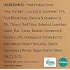 Vegan-Protein-Powders-28-Servings-1kg-All-Natural-Vegan-Protein-Shake-High-in-Iron-Zinc-with-Fruits-Botanicals-Plant-Based-Protein-Powder-Gluten-Free-Dairy-Free-Lactose-Free-Vanilla Vegan Protein Powders (28 Servings, 1kg) - Natural Vegan Protein Shake High in Iron & Zinc with Fruits, Botanicals…