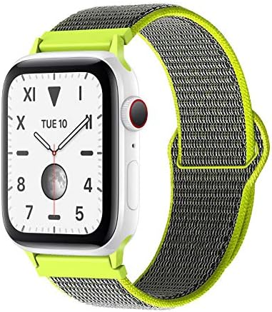 Compatible with Apple Watch Band 38mm 40mm 42mm 44mm, Lightweight Breathable Sport Band Women Men Replacement for iWatch Bands Series 5 4 3 2 1(Additional Case for 38mm 42mm)