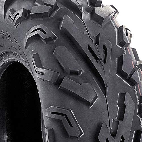 image for VANACC ATV UTV Tires 25x8-12 Front & 25x10-12 Rear 6PR AT Tire Set of 
