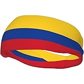 National Flag Sports Sweatband Moisture Wicking Headband for Men Women Running, Cycling, Yoga Fitness, Working Out
