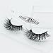 ShungHO 1 Pairs Soft 3D Mink False Eyelashes Cross Messy Eye Lashes Beauty