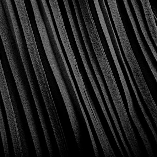 SHOPESSA Flowy Playsuits and Rompers for Women Spaghetti Strap Pleated Short Jumpsuit Backless Overall Romper Summer Boho Outfits Black