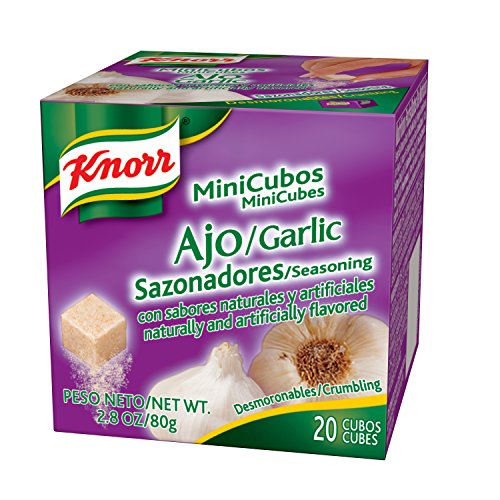 Knorr MiniCube Cube Bouillon, Garlic 20 ct, 2.8 oz (Pack of 24) Pricepulse