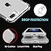 iPhone 8 / iPhone 7 Clear Case with Kickstand, Soft TPU Crystal Life proof Case Cover Slim-Fit Shock Absorption Protective Phone Cover Case with 360 Degree Rotatable Stand