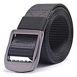 AXBXCX Non-Slip Tactical Belt Outdoor Military Nylon Webbing 1.5