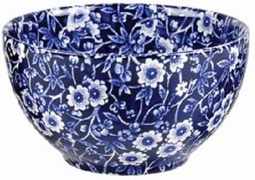 BurleighDark Blue Calico Sugar Bowl Small