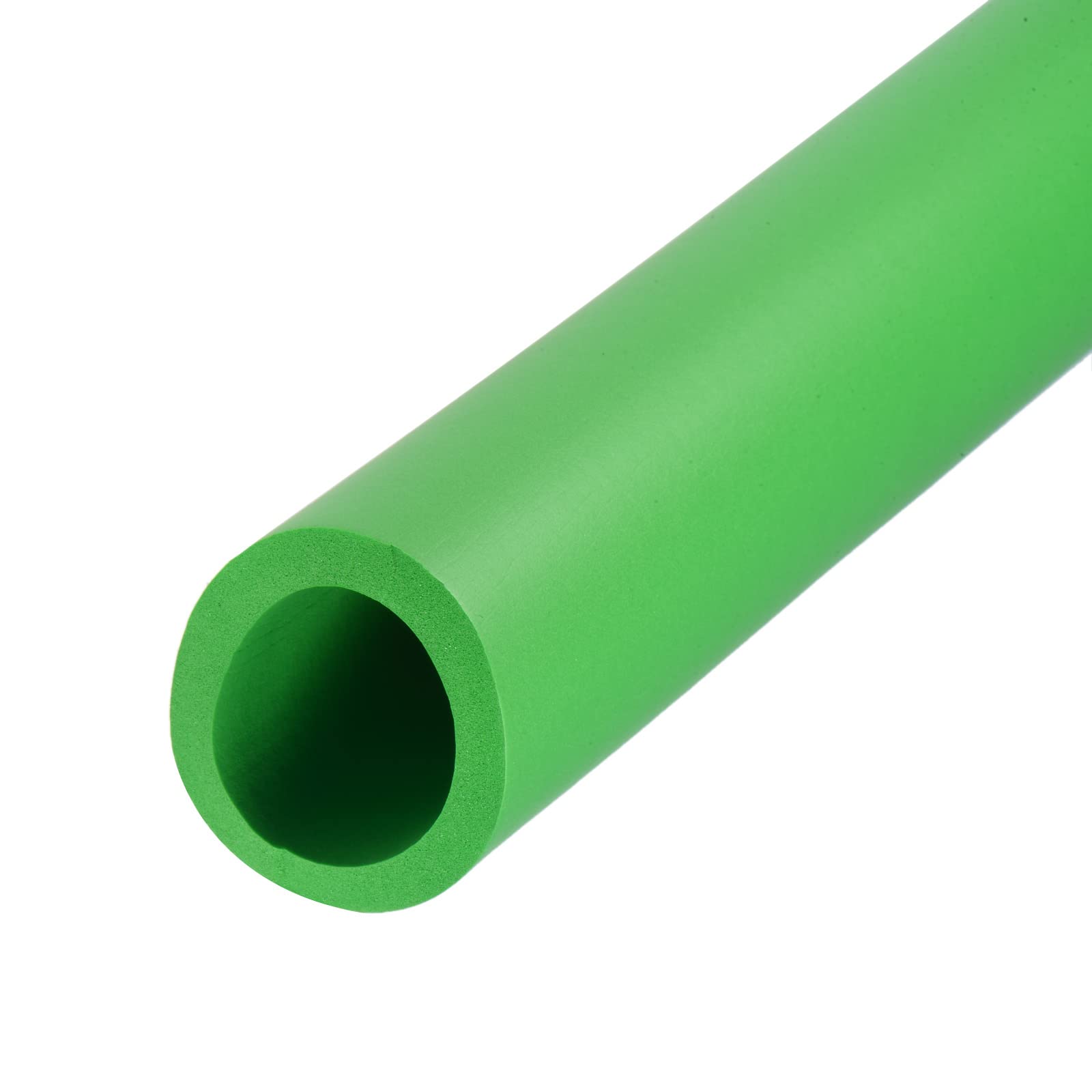 DMiotech 32mm ID x 6mm Thick 20" Green Foam Grip Wrap Closed Cell Foam Tubing Non-Slip for Utensil Tools Handle Support