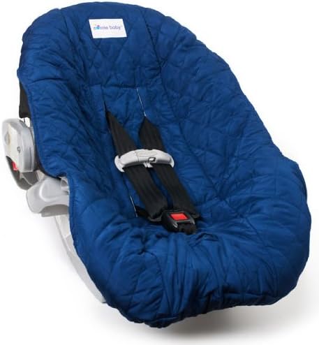 Nomie Baby Car Seat Cover (Infant, Navy)