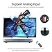 Sound Bars for TV, 16-Inch Soundbar for TV with Bluetooth and Wired Connections, Mini Home Theater Surround Sounbar with Remote Control for TV PC Phones Tabletsthumb 4