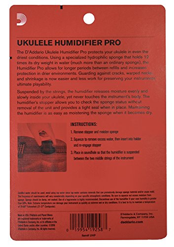 D'Addario Accessories Ukulele Humidifier Pro, by D'Addario (UHP) - Thumbnail 6