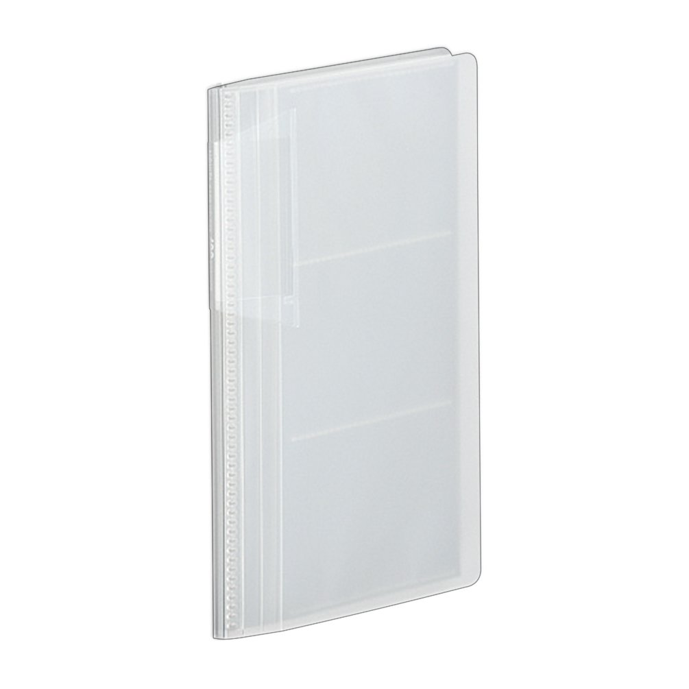 コクヨ ファイル カードファイル ノビータ スリム 30枚 180枚収容 プラスチック 透明 メイ-N218T商品画像