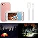 Wellerly iPhone 7 Case, iPhone 8 case, LED Illuminated Selfie Light Cell Phone Case Cover [Rechargeable] Light Up Luminous Selfie Flashlight Case for iPhone 7 / iPhone 8 4.7inch (Rose Gold)