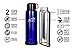Mountain Source 27oz Thermos Stainless Steel BPA-free Insulated Water Bottle (Blue)