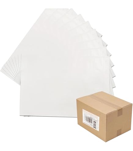 thumbnail image 2 of GPI Packing List Envelopes 7x5.5 Inch - 2000 Clear Plastic Shipping Document Pouches 2 of 2