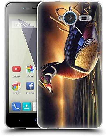 Official Chuck Black Backwoods Marsh Bird Art Soft Gel Case for ZTE Blade L3