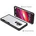 Samsung Galaxy S9 Plus S9+ Case, MoKo Clear Slim Fit Lightweight Shockproof Armor Shield, Flexible TPU Bumper Edge + Rigid PC Back Panel Cover for Samsung Galaxy S9 Plus 6.2 Inch - Black
