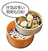 Skater Japanese Bento Lunch Bowl 2 Tier Wind, 840 Ml/24 oz.