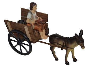 Klb Krippenzubehor Krippenstall Krippenset Esel Wagen