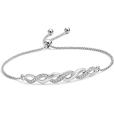 Charmsy 925 Sterling Silver Sliding Bolo Bracelet for Women | Women's Italian Handmade Adjustable Bolo Bead Ball Slider Bracelet