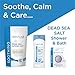 Westlab Pure, Unscented Dead Sea Salts (2 x 11lb resealable bags, 22lb) for all natural treatment of Psoriasis, Eczema, Acne, Dry skin. Relaxes aching muscles. 100% Pure and Certified mineral content.