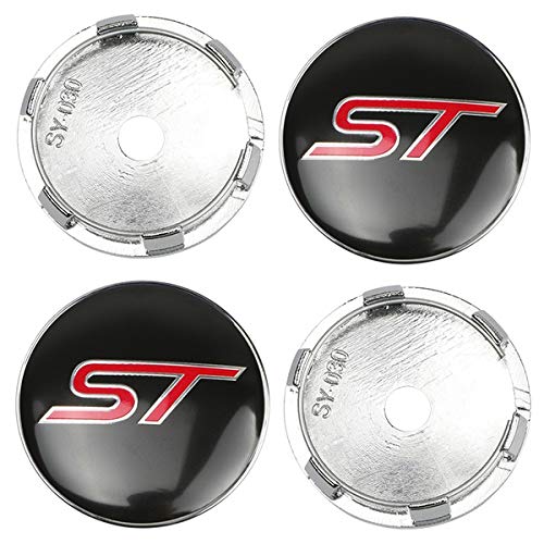 Buy Smartfix Wheel center caps center caps for wheels ST logo For Ford 4pcs 60mm emblem Wheel