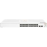 Aruba Instant On 1830 24-Port Gb Smart Switch - 24x 1G | 2X SFP | Fanless | US Cord (JL812A#ABA)