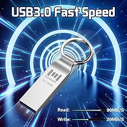 MOSDART USB 3.0 32GB Metal Flash Drive Up to 90MB/s