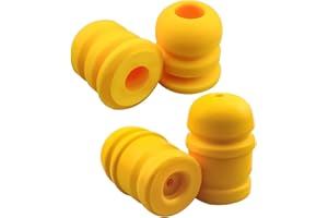 OCHIKI 4Pcs Front and Rear Bump Stops Fit for Jeep Wrangler JK JKU 2007-2018, Axle Jounce Bumpers Replace 52060428AB 52060423AB