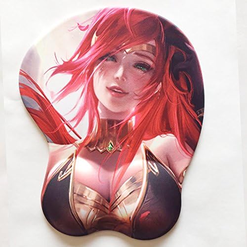 Ergonomic Mouse pad with Wrist Support - 3D Photo Gel Wrist Support Mouse Pad