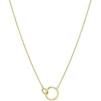 Amazon.com: gorjana - Rose Interlocking Necklace 16