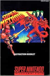 Super Metroid SNES Instruction Booklet (Super Nintendo Manual Only