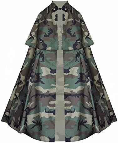 Victorian Vagabond Historical Steampunk Gothic Industrial Camouflage Cape Cloak