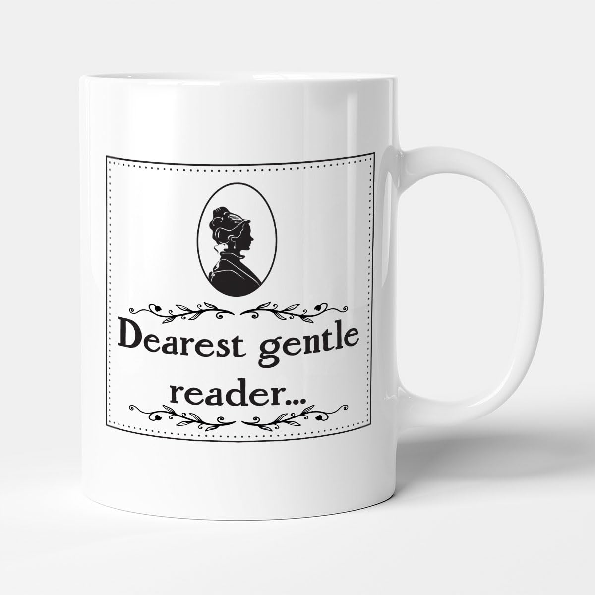 Victorian Printing Co - Dearest Gentle Reader - Television Period Drama Gift Mug, Ceramic, 11fl.oz.