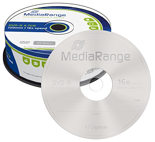MediaRange MR403 DVD-R 4,7GB (16x Speed, 25 Stück) – Bild 4