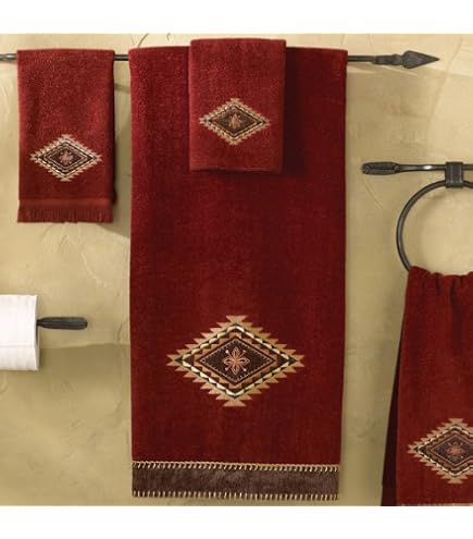 Avanti Linens Mojave Serviette De Toilette Brique
