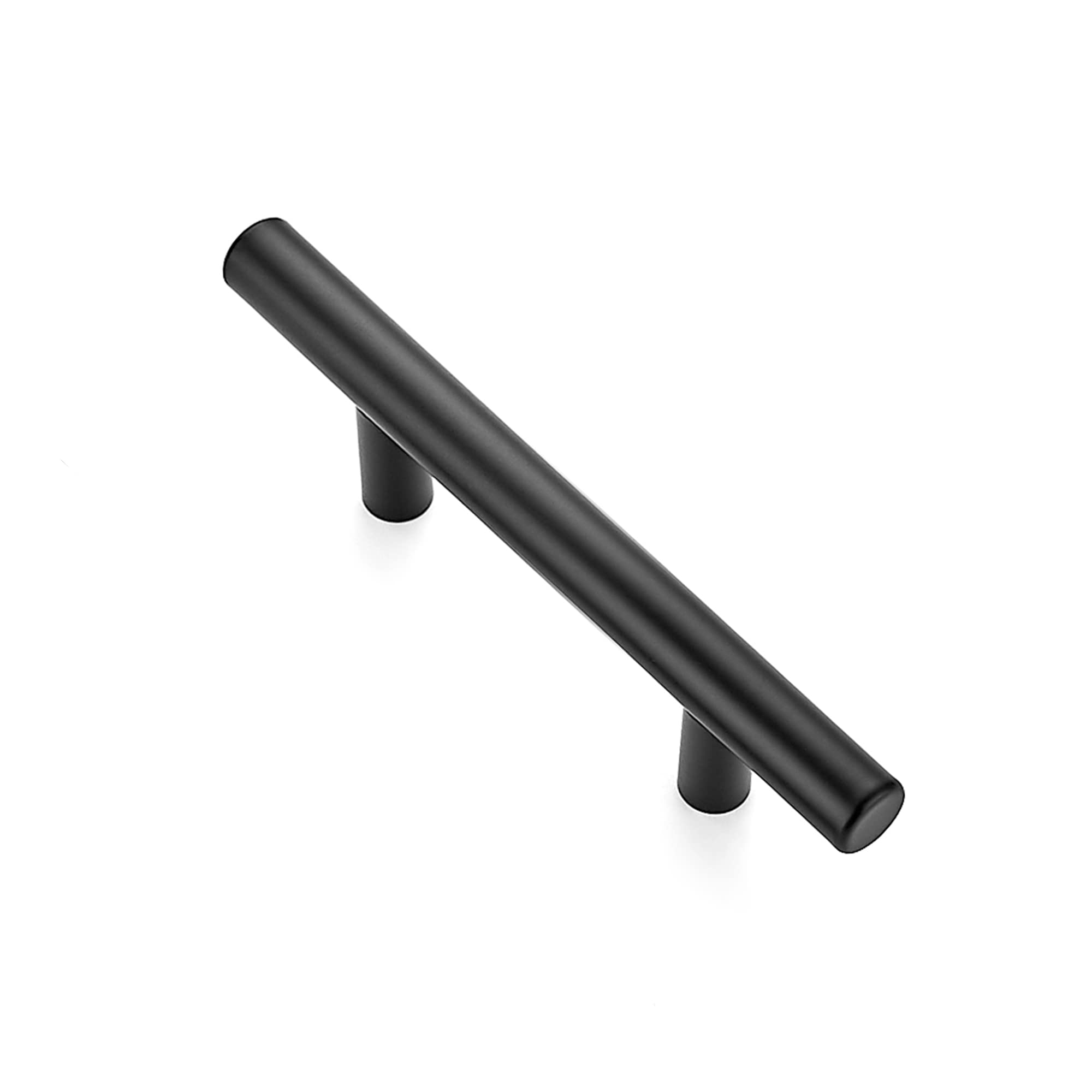 Photo 1 of Ravinte 1 Pack 5" Cabinet Pulls Matte Black Stainless Steel Kitchen Drawer Cupboard Pulls Cabinet Handles 5" Length with 3" Hole Center