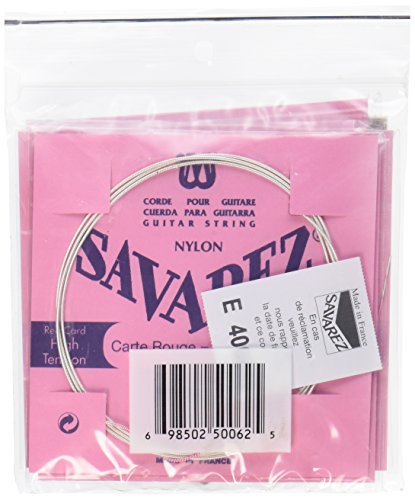 Savarez 520P Traditional Special Classical Guitar Strings, High Tension, Red Card