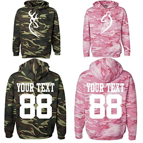 king and queen custom hoodies